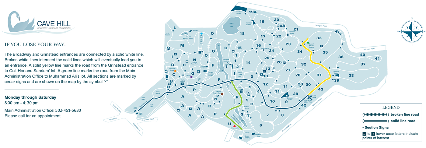 Cemetery Map